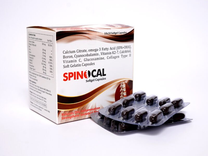 SpinoCal Tablets: A Natural Solution for Stronger Spine and Healthier Joints