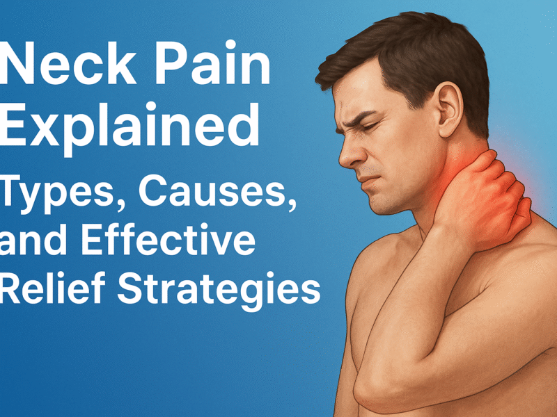 Neck Pain Explained: Types, Causes, and Effective Relief Strategies​