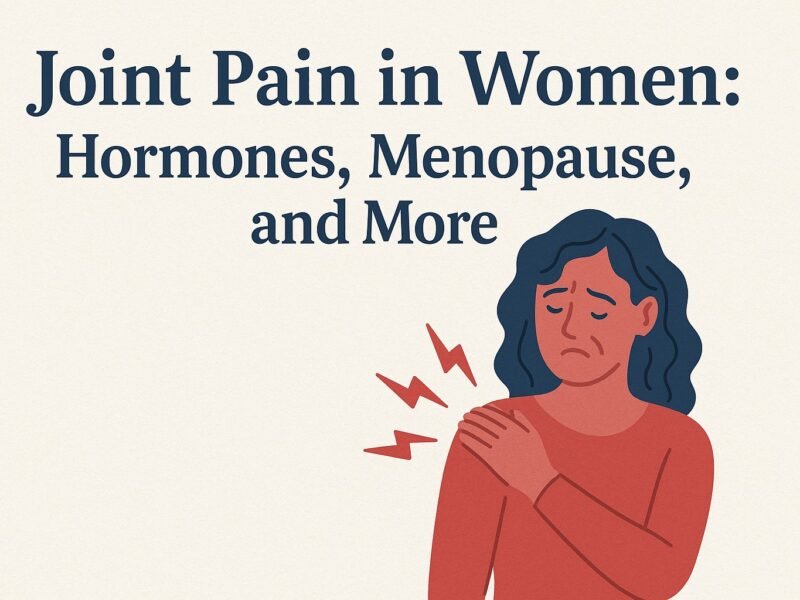 Joint Pain in Women: Hormones, Menopause, and More