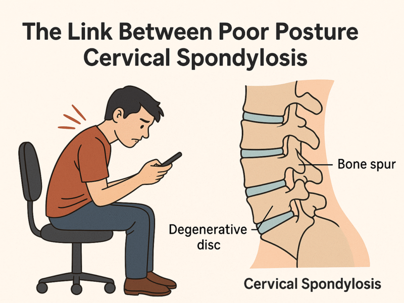The Link Between Poor Posture and Cervical Spondylosis
