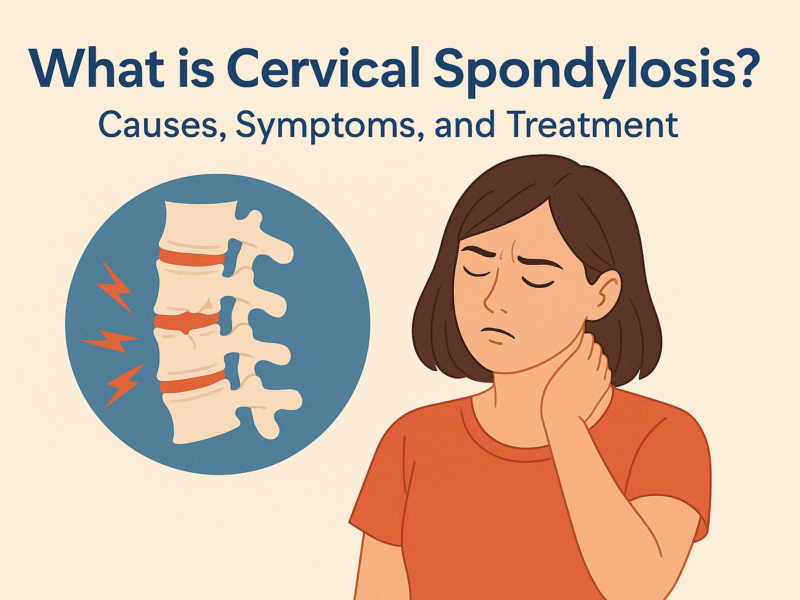 What is Cervical Spondylosis? Causes, Symptoms, and Treatment Options