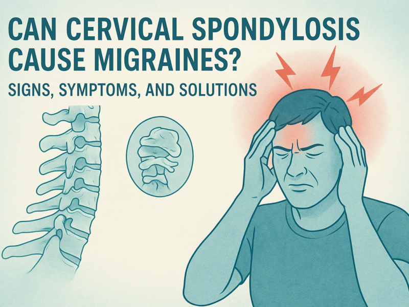 Can Cervical Spondylosis Cause Migraines? Signs, Symptoms, and Solutions