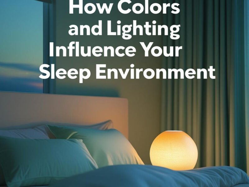 How Colors and Lighting Influence Your Sleep Environment